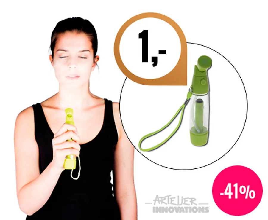 Zomertip! Hervulbare Water Spray