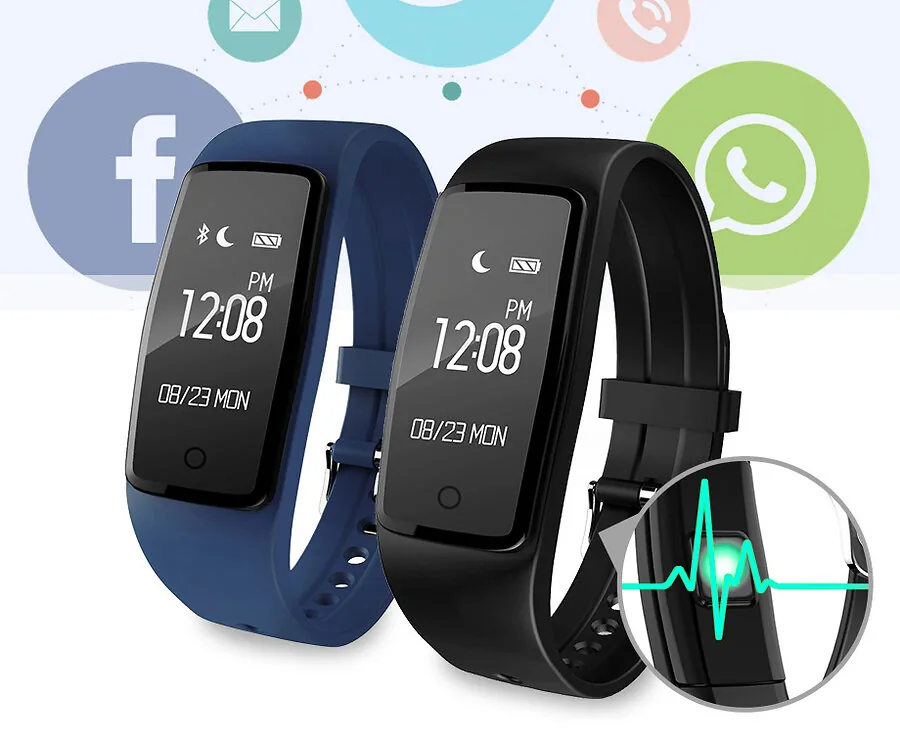 Smartwatch Activity Tracker Met Hartslagsensor - Helpt Bij Gezond Leven En Sporten!