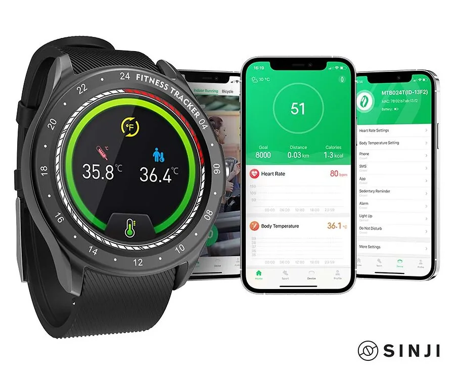 Sinji Smartwatch Premium - Met 30mm Touchscreen!