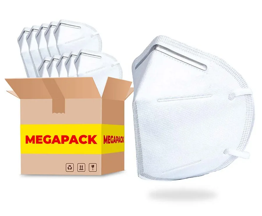 MEGAPACK 5-Laags KN95 Mondkapjes - Bescherm Jezelf En Anderen!