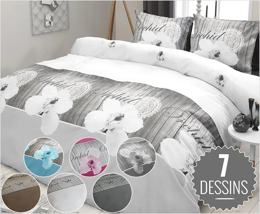 Luxe Zware Kwaliteit Katoenen Dekbedovertrekken - Verkrijgbaar In 7 Prachtige Tijdloze Dessins!