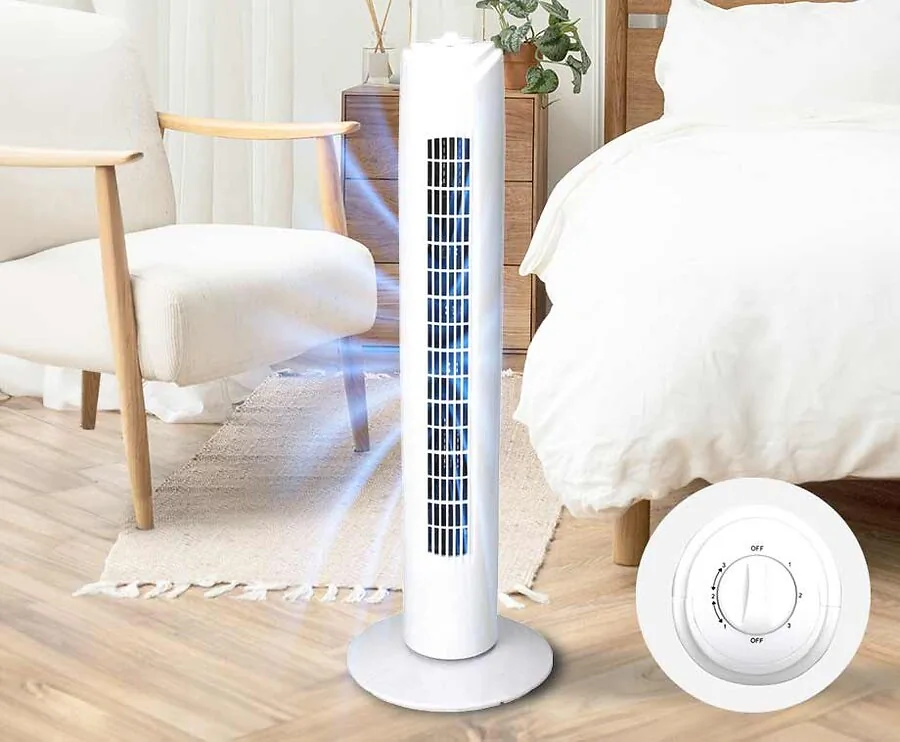 Torenventilator 80cm - Past Ook In De Kleinste Hoeken!