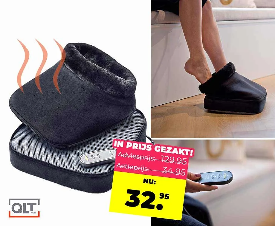 Shiatsu Massageapparaat 2-in-1 met Warmtefunctie