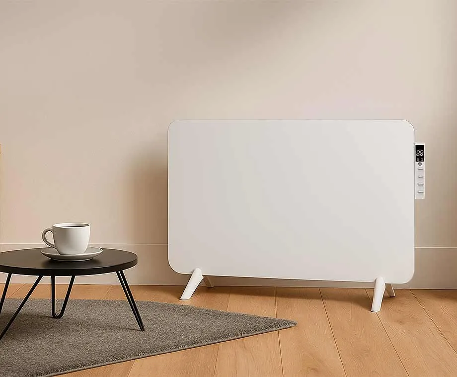 SEVVA® Slimme Infrarood Paneelverwarming 450W Wit - Voordelig Lokaal Verwarmen!