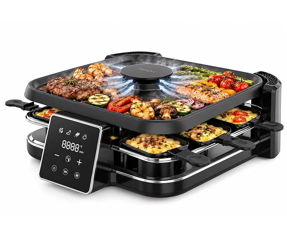 Rookvrij Gourmetstel Met Afzuiging