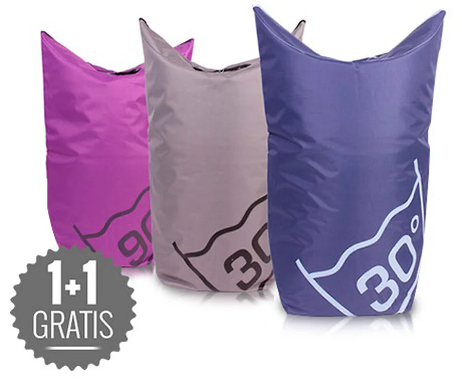 Praktische Waszak In Een Kleur Naar Keuze 1+1 GRATIS!