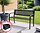 Stalen Design Tuinbank Met Hoes - Ideaal Voor Tuin En Balkon!