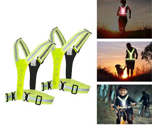 Veiligheidsvest met LED Verlichting