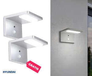 Hyundai Sensor Wandlamp Op Zonne-Energie