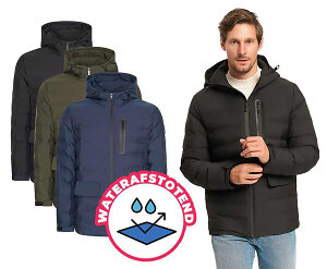 Mario Russo Winterjas Heren Padded Woven