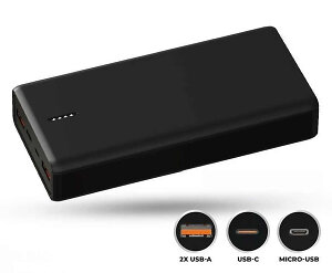 Powerbank 20.000 mAh met Snelladen