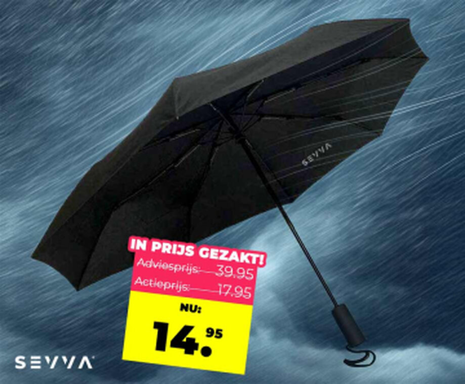 SEVVA® Onverwoestbare Stormparaplu