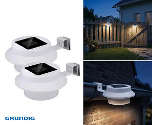 Dakgootlamp Solar - Vandaag 1+1 GRATIS!