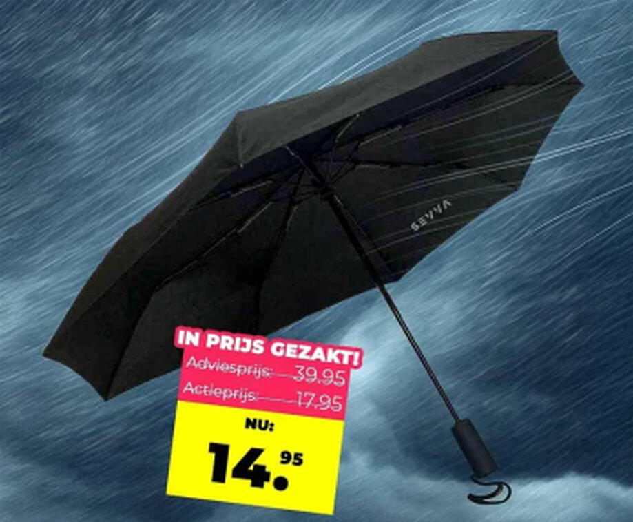 Onverwoestbare Stormparaplu