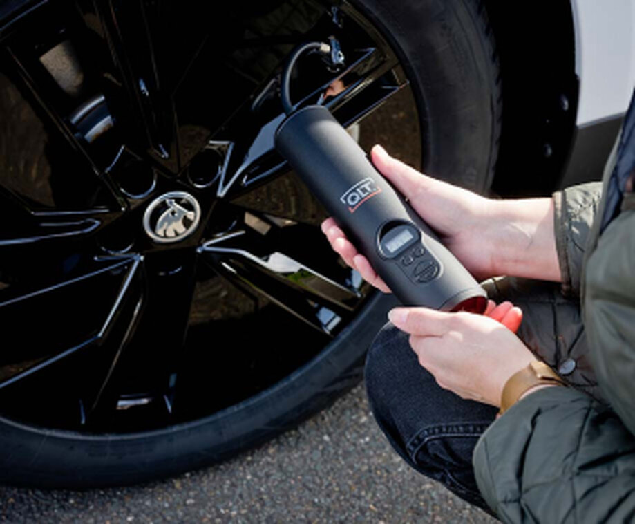 Luchtcompressor op Accu 150 PSI met LCD-scherm