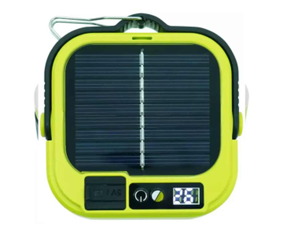 Campinglamp Solar Met Powerbank - Vandaag 1+1 GRATIS!