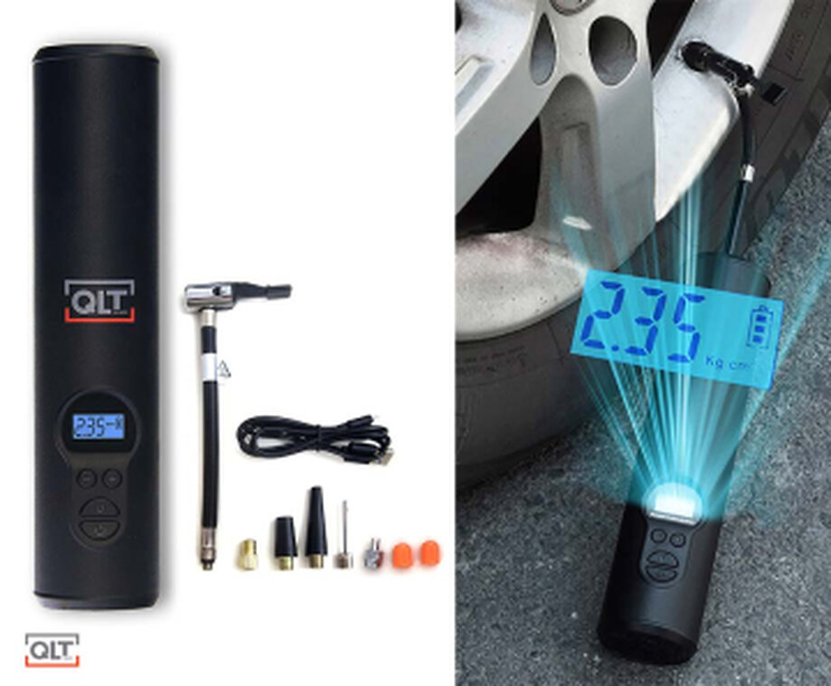 Luchtcompressor op Accu 150 PSI met LCD-scherm