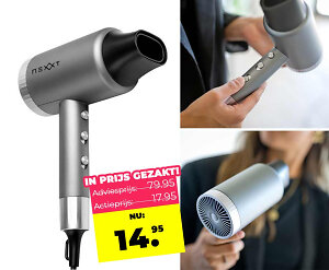 Nexxt Hair Dryer Met Power Boost - Perfect Gestyled Haar In Een Oogwenk!