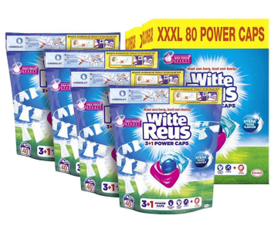 XXXL PACK Witte Reus Power Pods Wascapsules