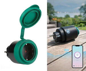 Slimme Buitenstekker met Energiemonitor