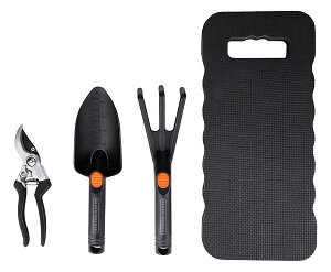 4-Delige Black & Decker Tuingereedschapsset - Alles Bij De Hand Voor Elke Tuinklus!