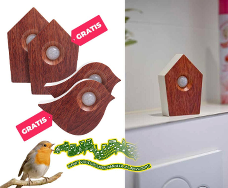 Vogelzang Doosje Met Sensor
