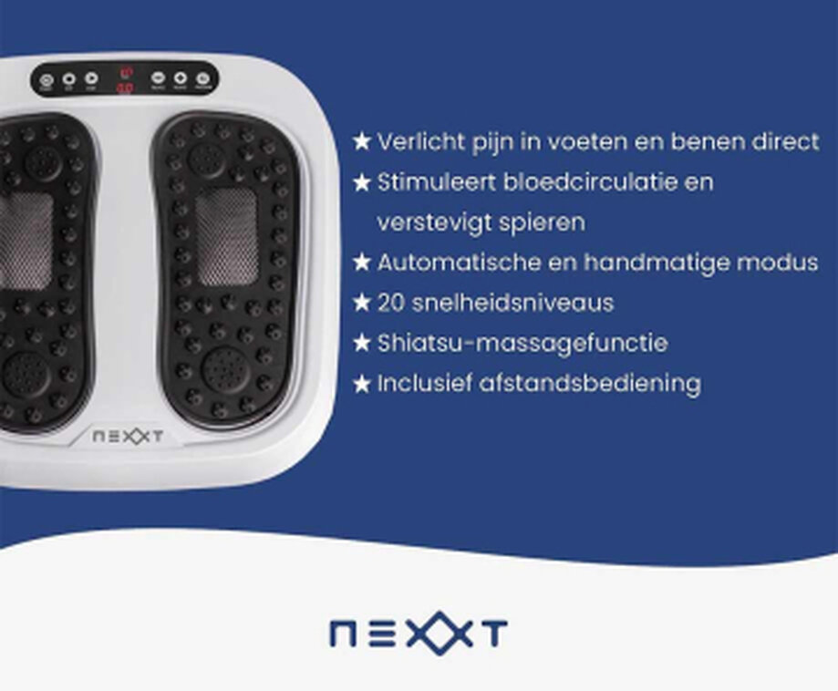 Been En Voetmassage Apparaat - Direct Ontspanning Voor Voeten En Benen!