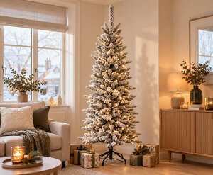 Kunstkerstboom met Sneeuweffect Pencil