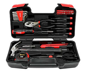 Gereedschapset 39-Delig In Koffer - Alles Bij De Hand Voor Elke Kleine Klus!