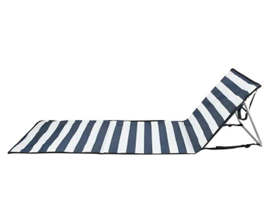 Strandbed Opvouwbaar met Verstelbare Rugleuning