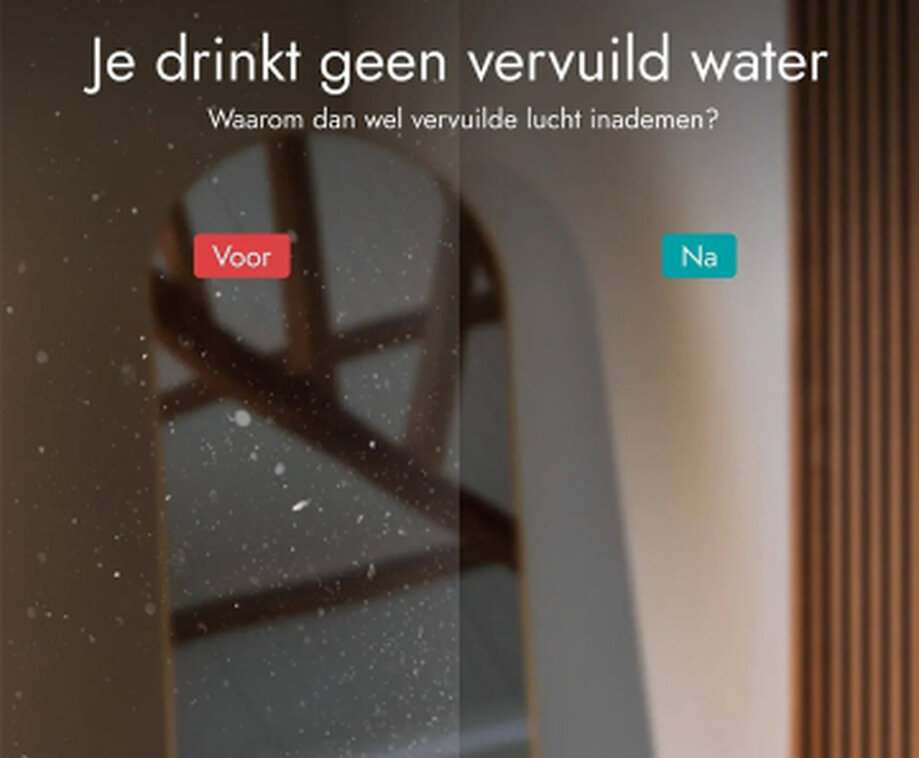 Bloomfold Luchtreiniger Whisper Tegen Pollen, Geurtjes, Rook en Meer