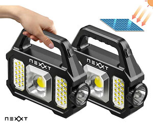 XL Draadloze Noodlamp Met Zonne-Energie - Vandaag 1+1 GRATIS!